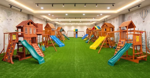 wooden playset