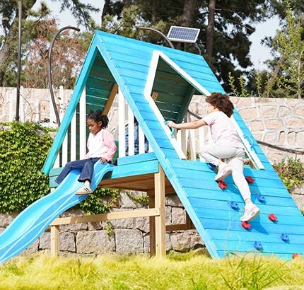 SH7 Wooden Climbing Frame