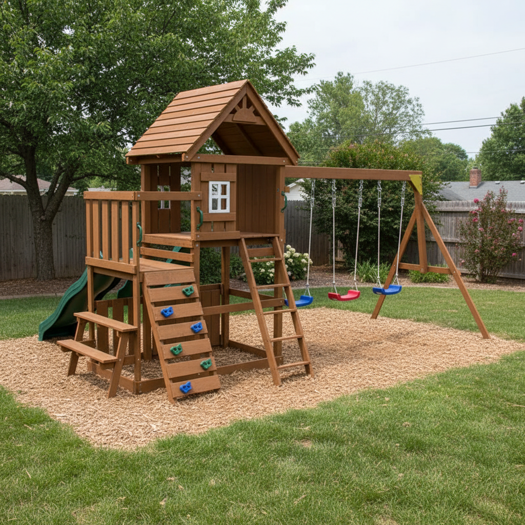 How Wooden Outdoor Playgrounds Are Made | Full Factory Process Revealed