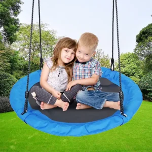 saucer swing with stand