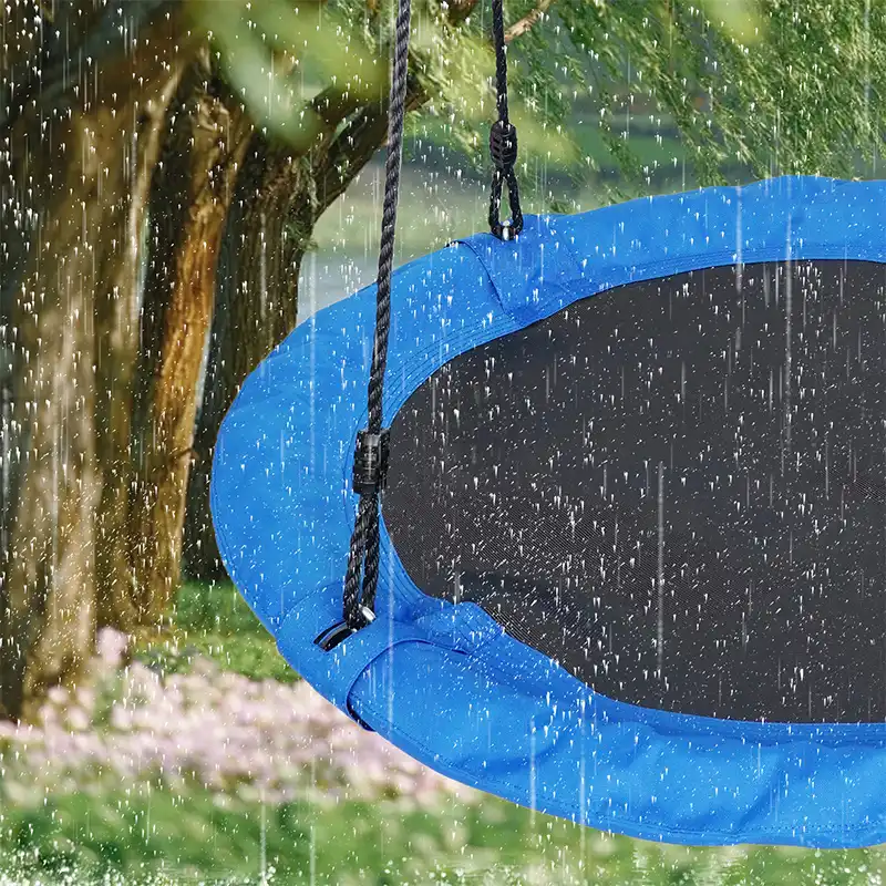 backyard saucer swing