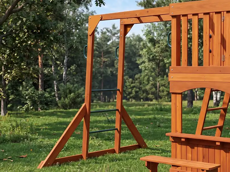 monkey bar swing set