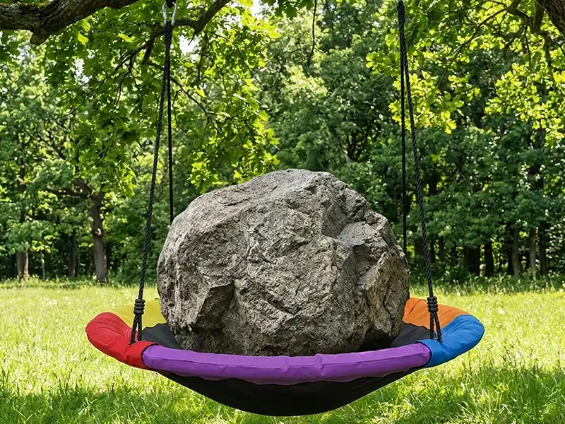 playground saucer swing