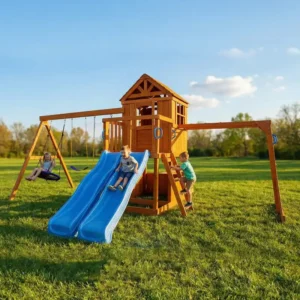 playset with monkey bars