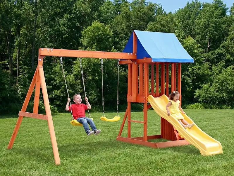 small yard swing set