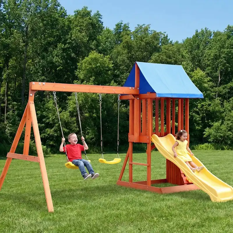 swing set small backyard