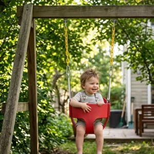 toddler bucket swing