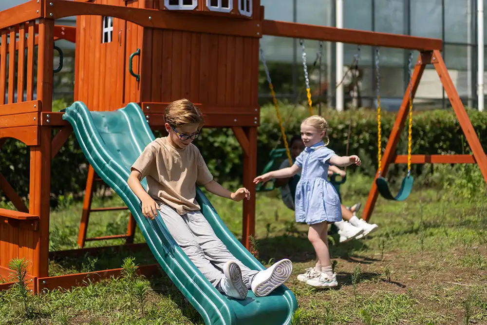 plastic slide