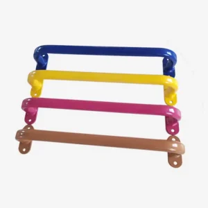 Safety grab handles for swing sets