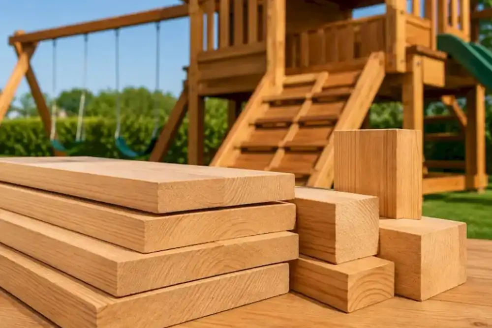 wooden playset prevention