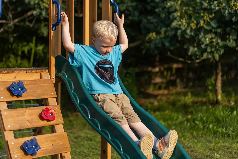 kids plastic slide